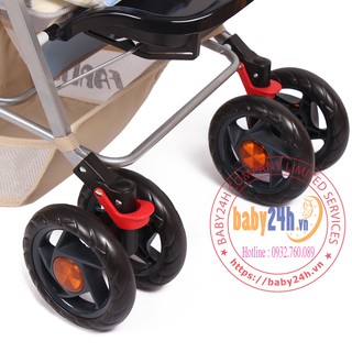 Xe đẩy 2 chiều Farlin FB889 Màu Hồng