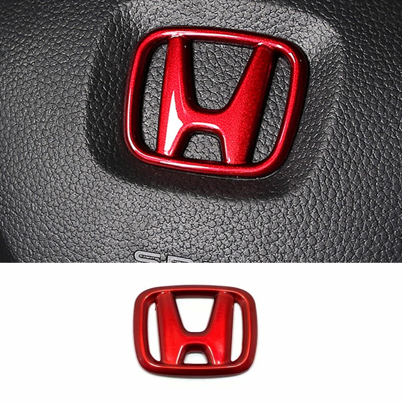 Miếng Dán logo Trang Trí Vô Lăng Xe Hơi HONDA CITY CIVIC JAZZ FIT CRV HRV ACCORD