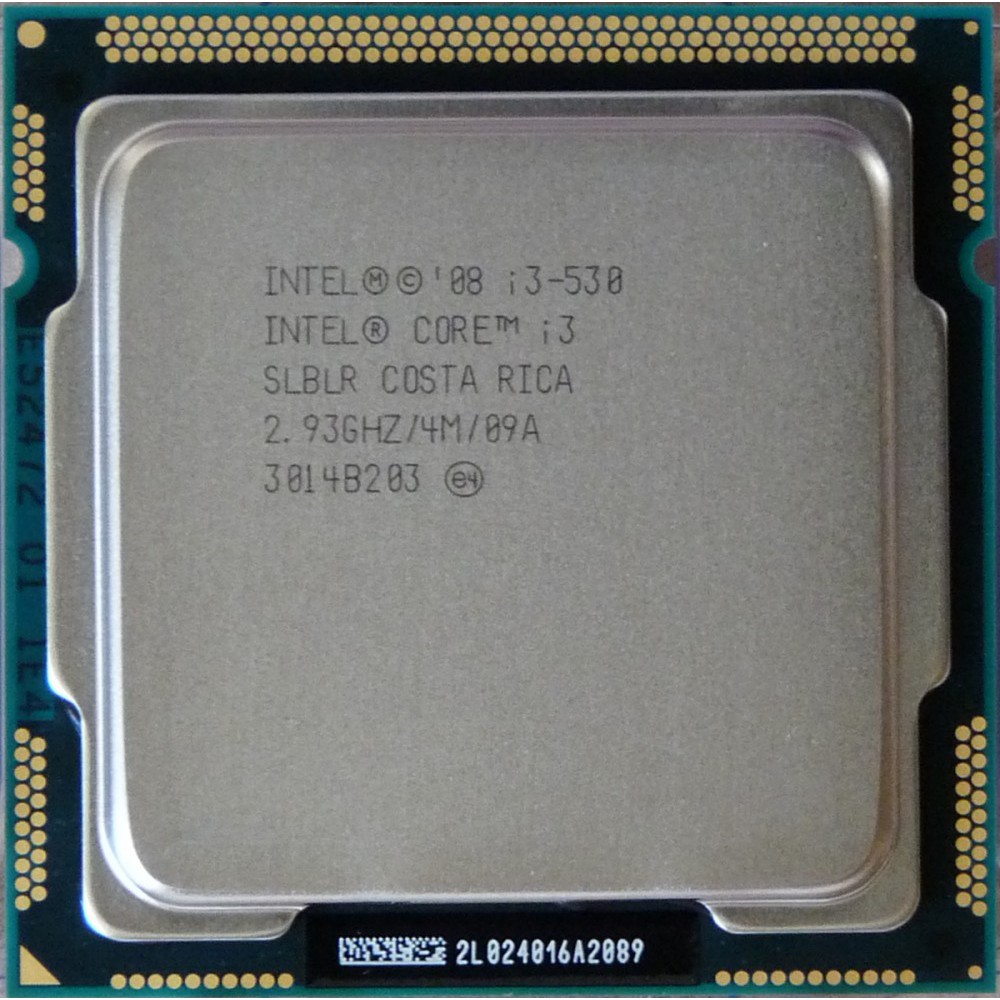 CPU Core I3 540, 530 SOCKET 1156 giá rẻ - i3530