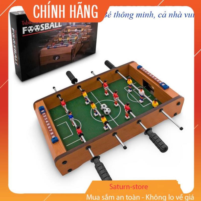 ( Giá rẻ hủy diệt) - Đồ Chơi Bàn Bóng Đá Bi Lắc Trẻ Em  - Bàn Bóng Đá Table Top Foosbal