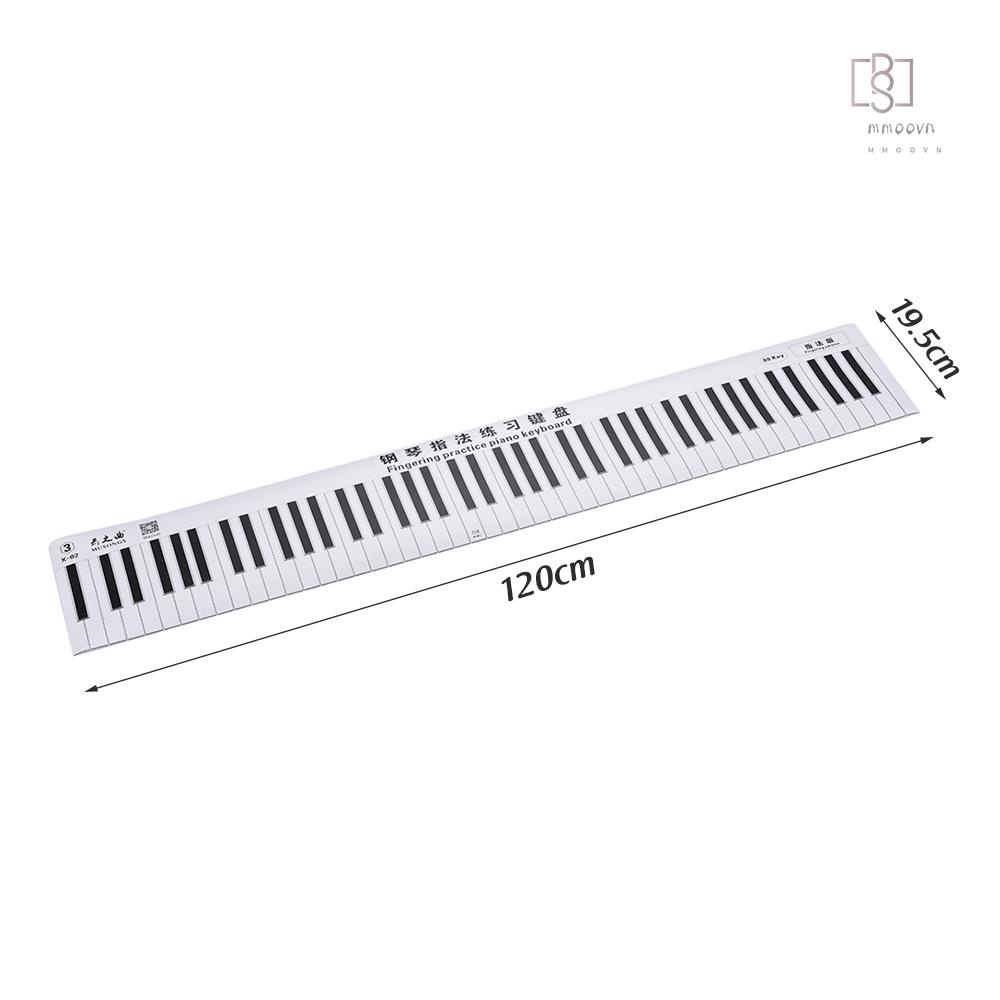 Bảng Luyện Tập Phím Đàn Piano 88 Phím Đeo Ngón Tay Cho Học Sinh