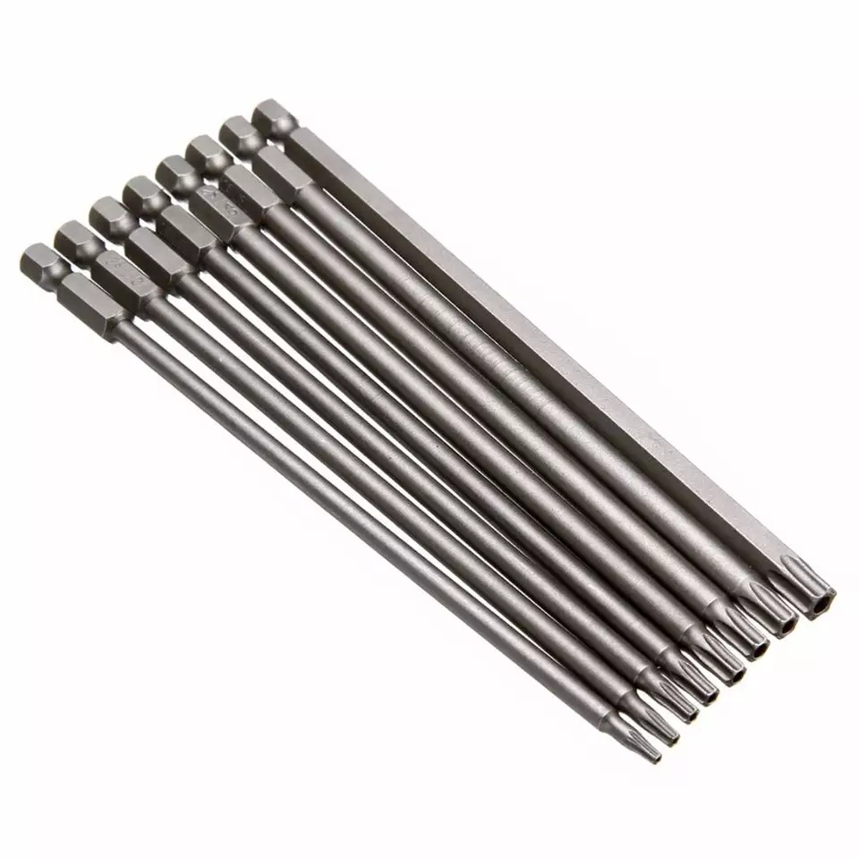 Bộ mũi hoa thị, lục giác bông, hoa khế dành cho khoan pin dài 7.5cm và 15cm