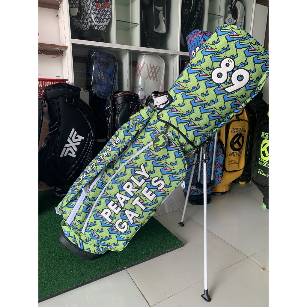 Túi gậy golf Pearly gates chân chống tiện lợi, túi đựng gậy golf.