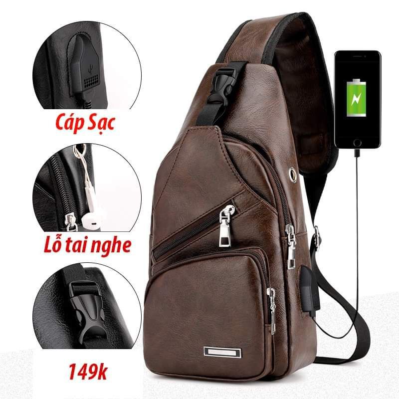 Túi Đeo Chéo Nam Nữ Balo Cặp Bao Tử Mini Thể Thao Hàn Quốc Dùng Đi Chơi Đi Học, Đi Làm Giá Rẻ