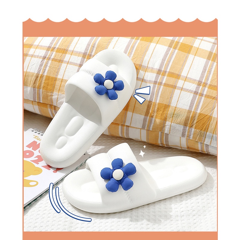 Dép Đi Trong Nhà Đế Dày Chống Trượt Thời Trang Cho Cặp Đôi