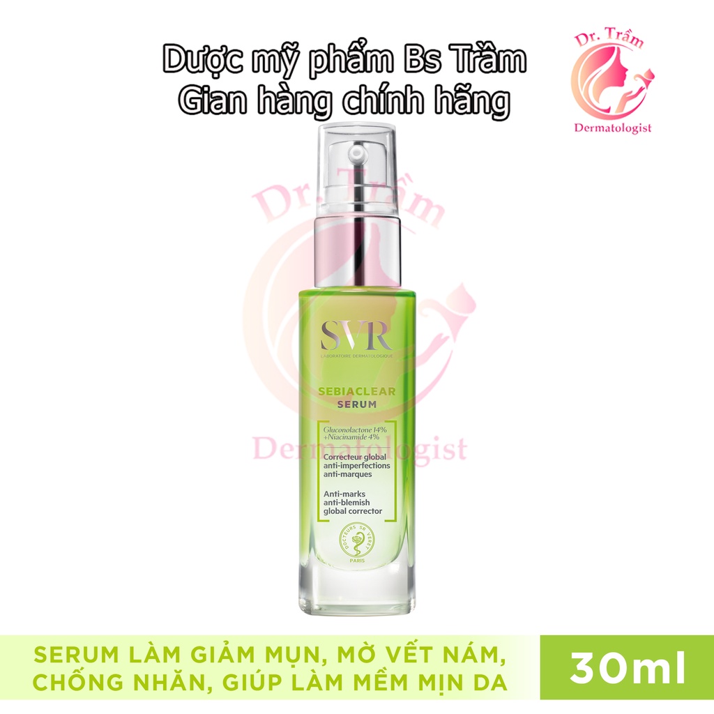 Serum SVR Sebiaclear ✨ FREESHIP ✨ Giảm mụn, mịn da