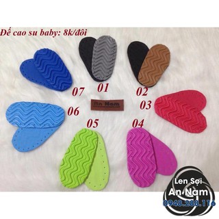 Đế Mút Xốp Móc Giầy Baby
