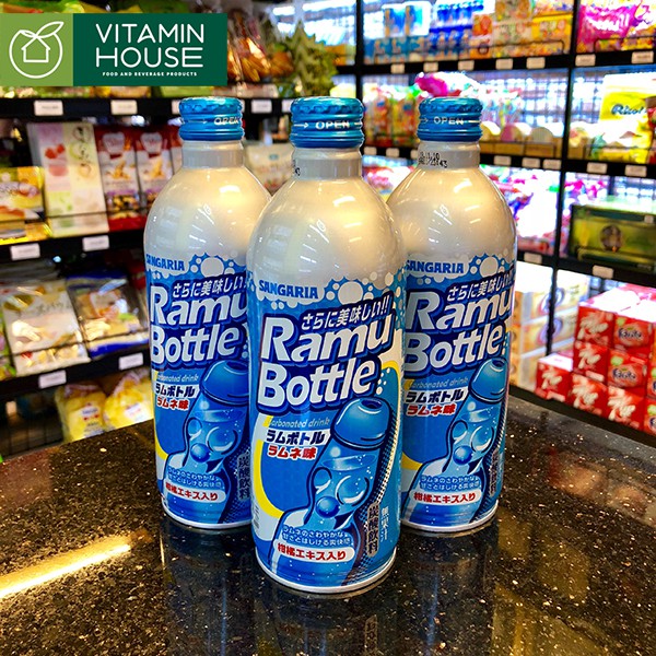 Soda Sangaria Nhật Bản các vị 500ml chai nhôm