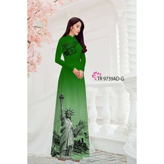 Vải áo dài, vải in 3D lụa cao cấp