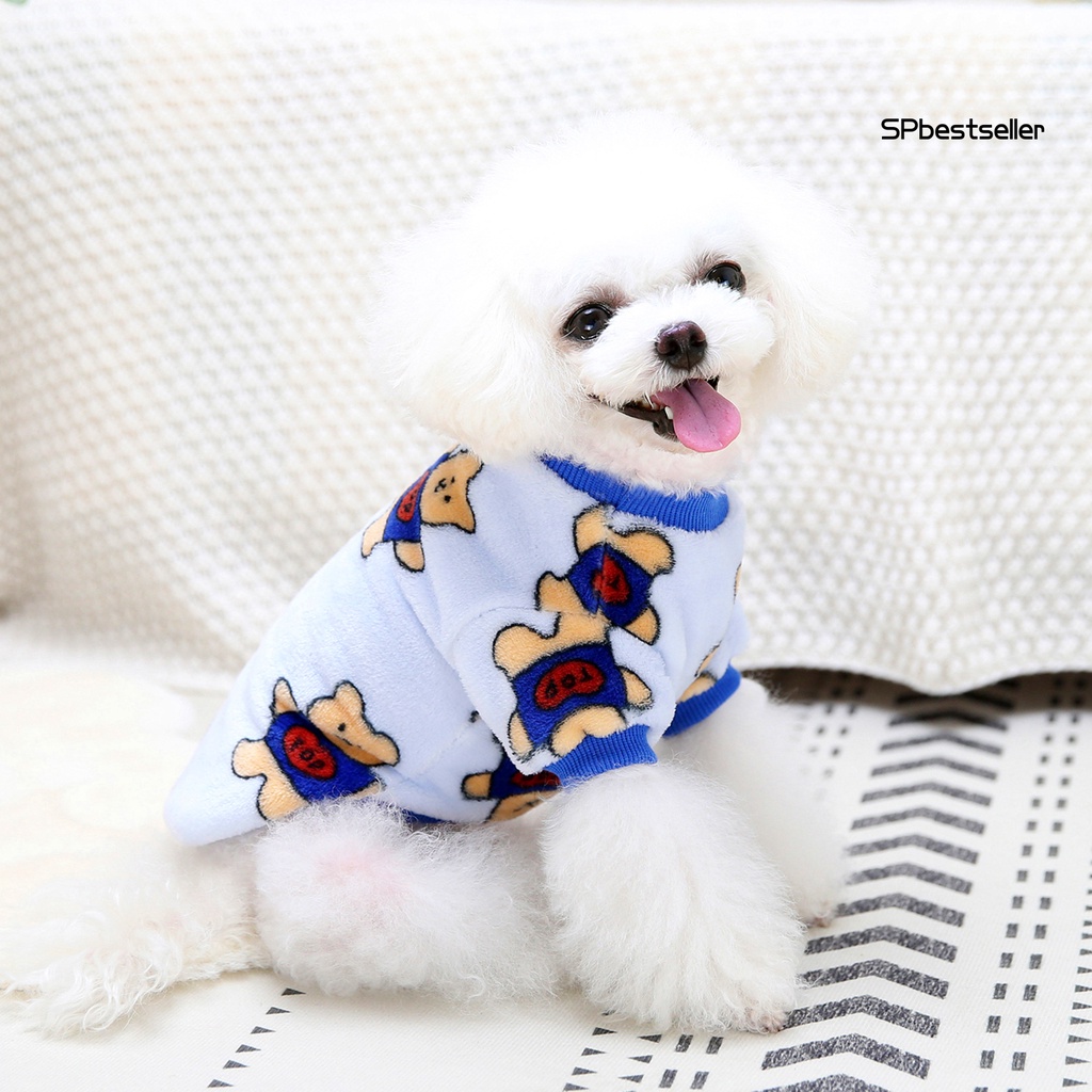 Trang phục hóa trang co giãn tốt họa tiết hoạt hình cho thú cưng