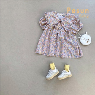 Đầm Baby Doll Hoa Nhí Cho Bé 0-3 Tuổi