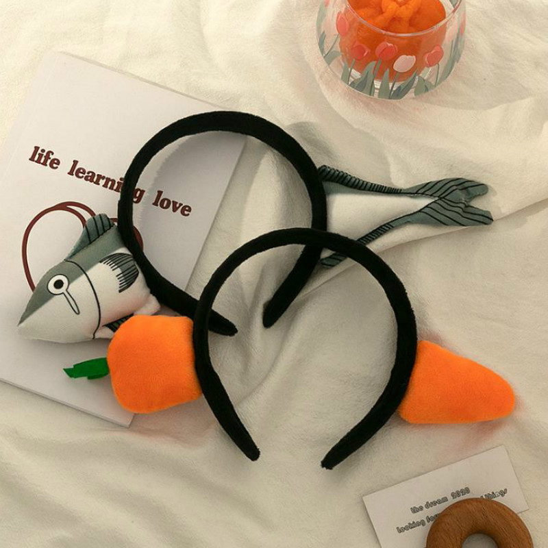 Cài tóc rửa mặt / trang điểm không trượt siêu dễ thương dành cho nữ