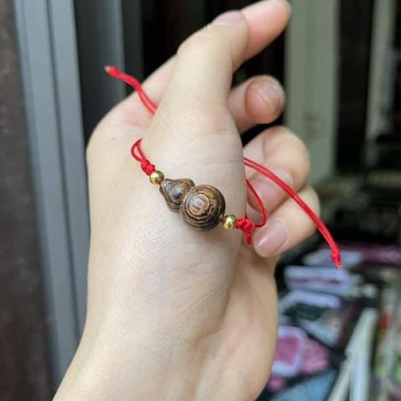 Vòng Tay Chỉ Đỏ Mix Hồ Lô Mang Lại Tài Lộc Và May Mắn - VT01