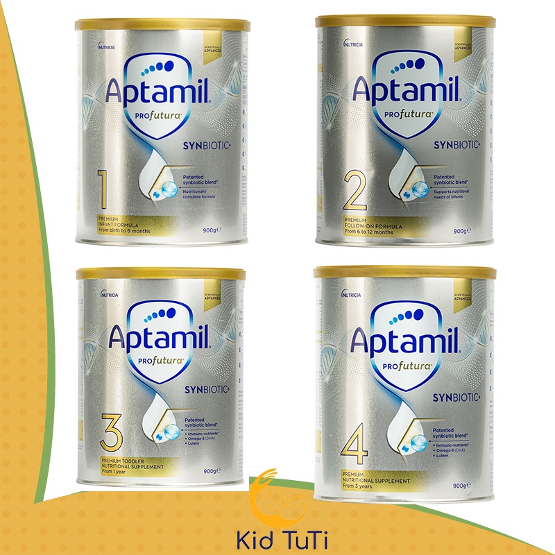 SỮA  APTAMIL ÚC SỐ 1,2,3,4 LON 900 GRAM DATE THÁNG 10/2024