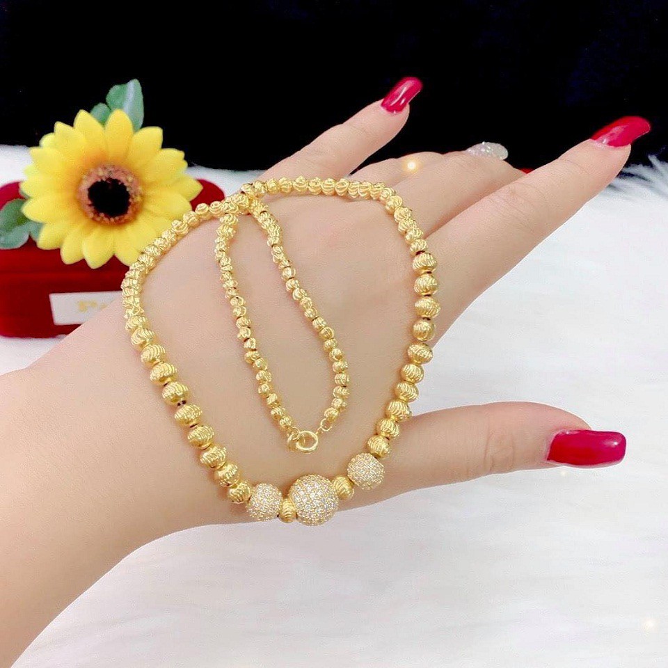 Bộ trang sức cầu bi mã 01