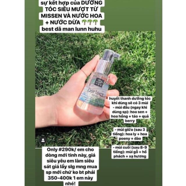 Serum tinh chất dưỡng tóc