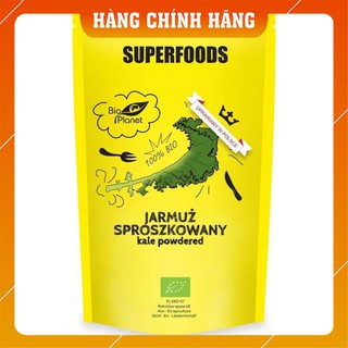 Bột cải xoăn hữu cơ Kale Organic 125g [CHỐNG TÁO BÓN CHO BÉ]