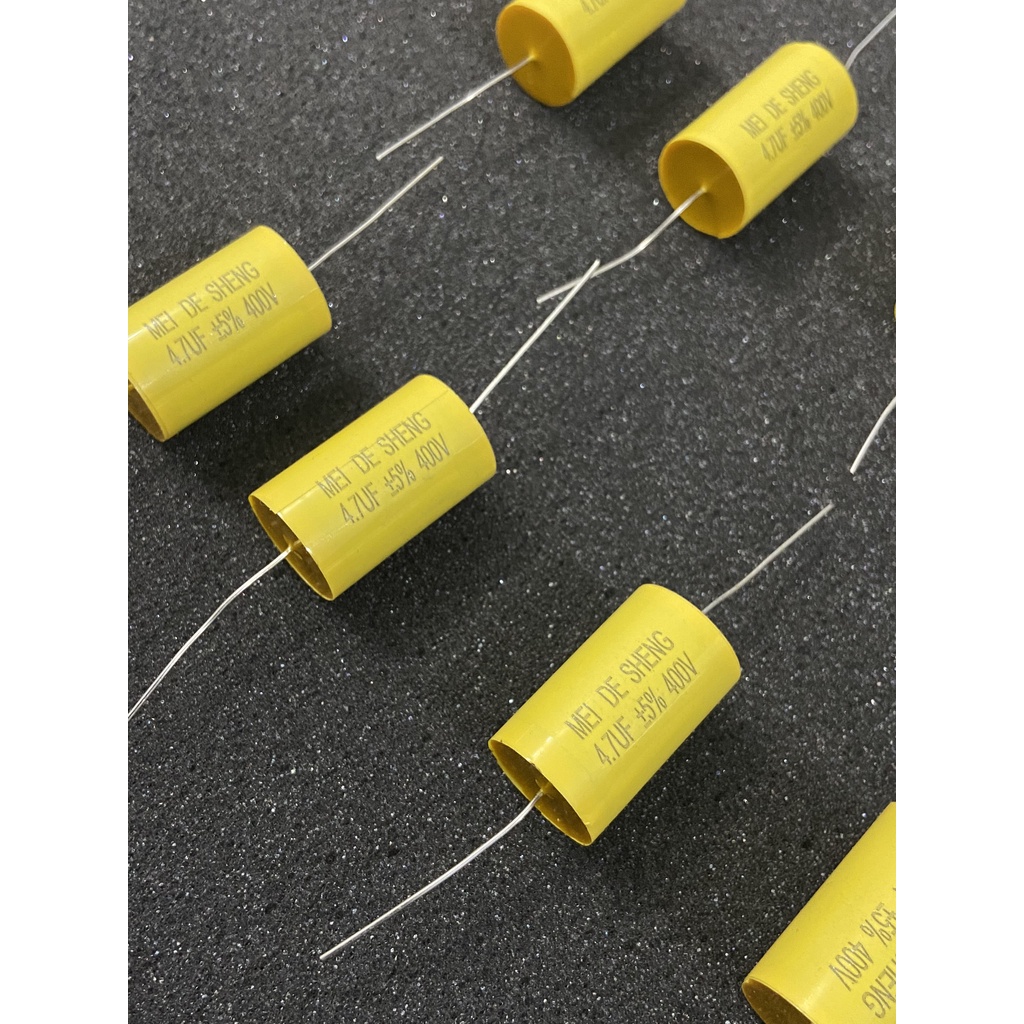 Túi 10 con tụ 4.7 uf cản loa treble giá siêu rẻ làm lọc loa phân tần loa