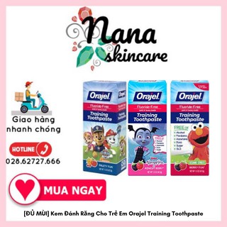 Kem Đánh Răng Cho Trẻ Em Orajel Training Toothpaste