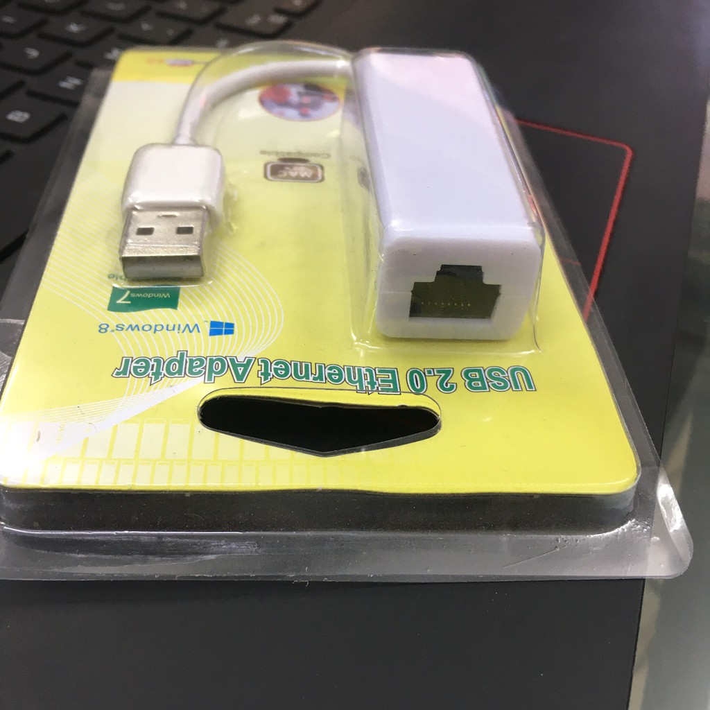 [Freeship] Cáp Chuyển Đổi, Dây Cáp Chuyển Usb Ra Lan, Từ Cổng Usb Ra Cổng Mạng. Tốc Độ Cao Bảo Hành 6 Tháng