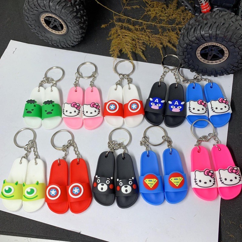 Móc khoá dép, móc khoá dép mini