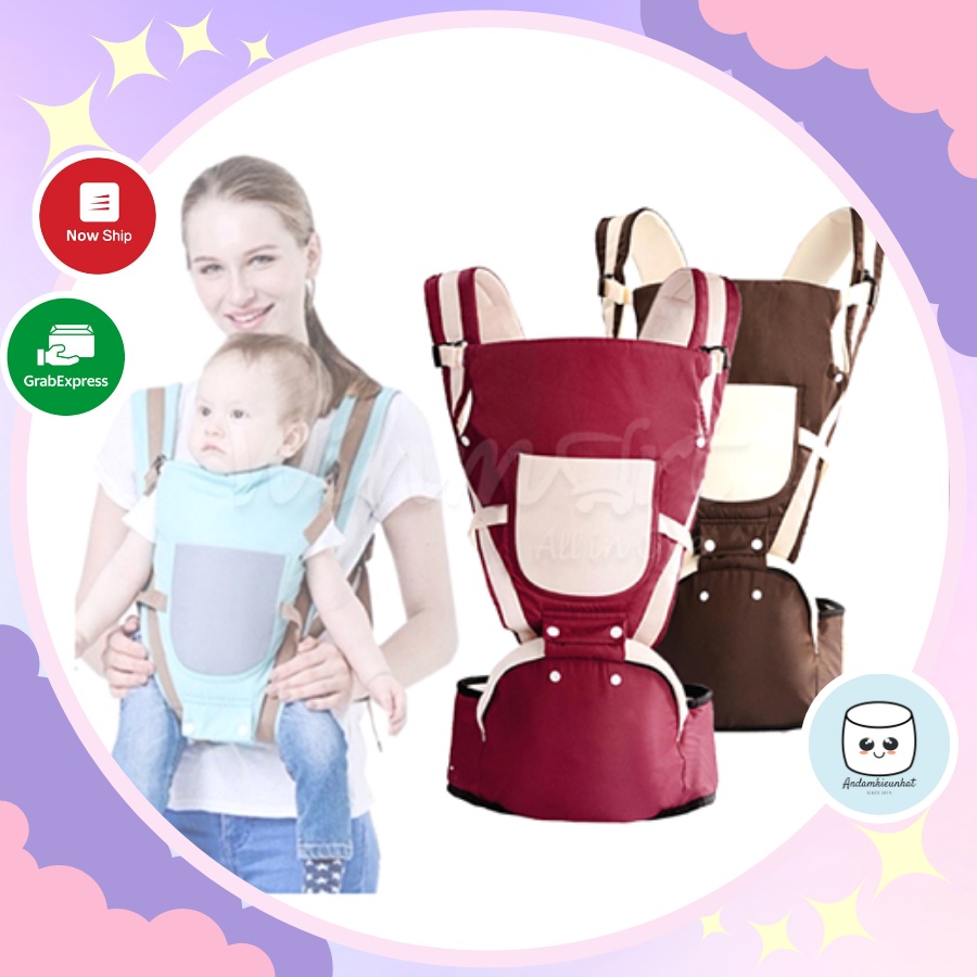 Địu ngồi siêu nhẹ và êm cho bé Baby Lab