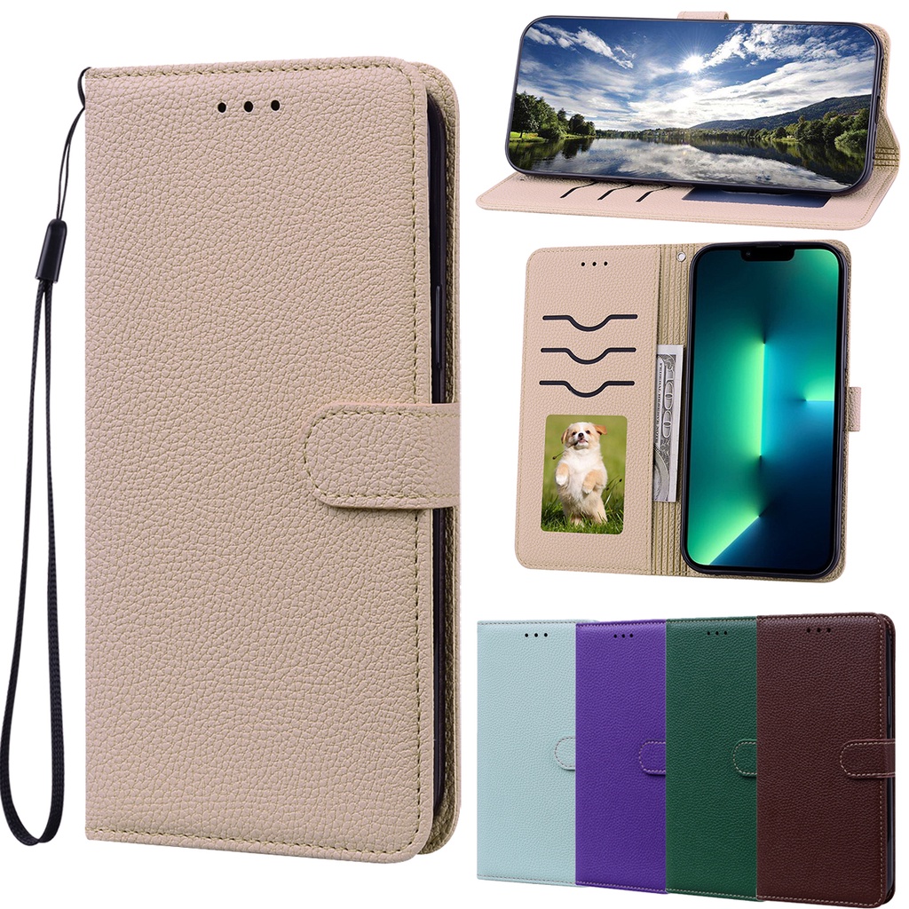 Ốp Lưng Điện Thoại Dạng Ví Da Lật Dành Cho Samsung Galaxy J8 J7 J6 J5 J2 Prime Max Pro Plus J730 J530 G530