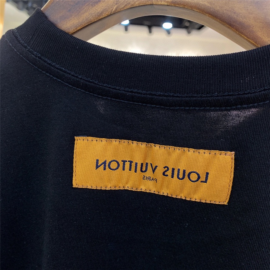 L0Uis Vu1tt Áo Thun Cotton Cổ Tròn Ngắn Tay In Chữ Cái Mới Thời Trang Mùa Hè Dành Cho Nam 2022 S-4XL