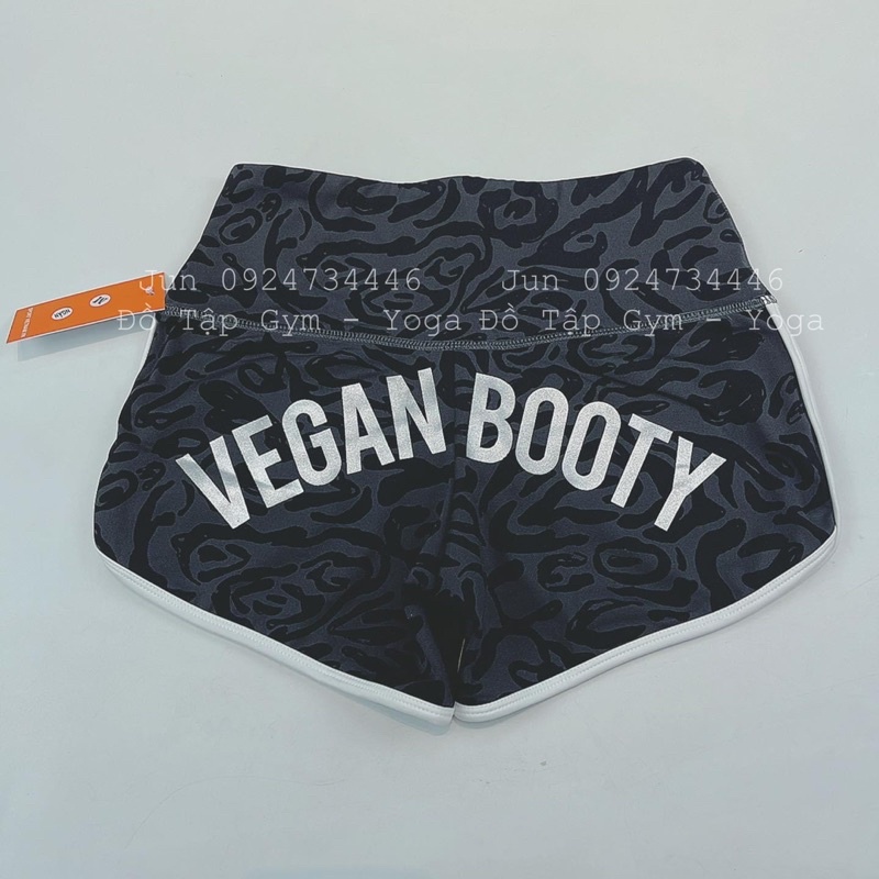 Quần Đùi VEGAN BOOTY SIÊU HOT tập gym yoga