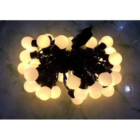 Đèn bóng bi (loại nhỏ) dây đen | BigBuy360 - bigbuy360.vn