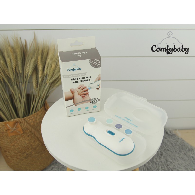 Máy dũa móng tay tự động cho trẻ Comfybaby ME4450, cắt móng tay an toàn cho bé, mài móng tay cho trẻ sơ sinh