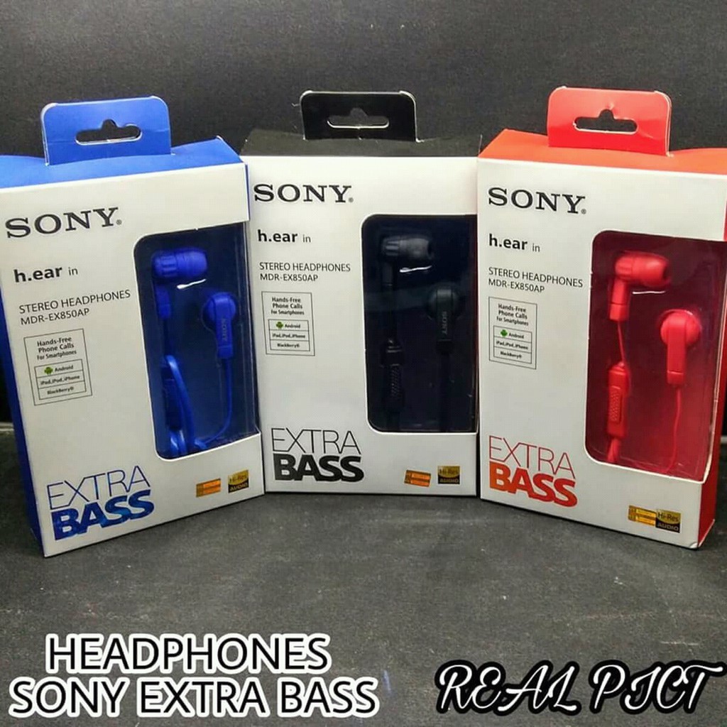 Tai Nghe Sony Extra Bass Mdr Ex-850ap Chất Lượng Cao