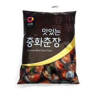 Sốt Tương Đen Nấu Mì JaJang/Chunjang Hàn Quốc (250G) 청정원춘장 250G