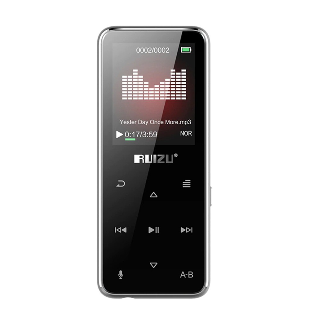 Máy nghe nhạc MP3/Lossless HiFi Ruizu X16 (Kim loại nguyên khối, loa ngoài)