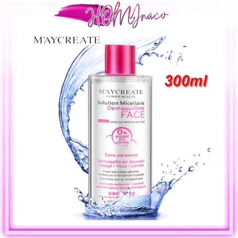 [300ml] Nước Tẩy Trang Sạch M’AYCREATE - Tẩy Trang Maycreate