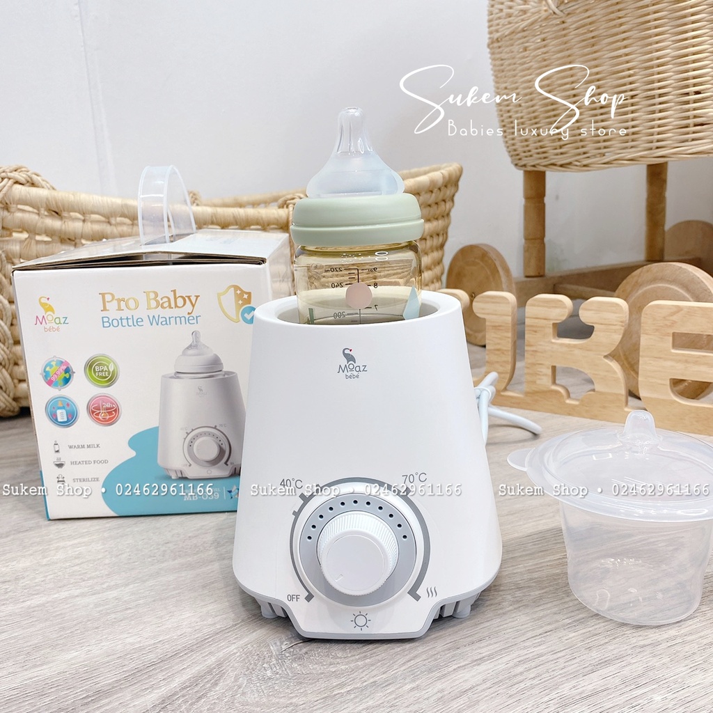 Máy hâm sữa Moaz Bébé MB-039