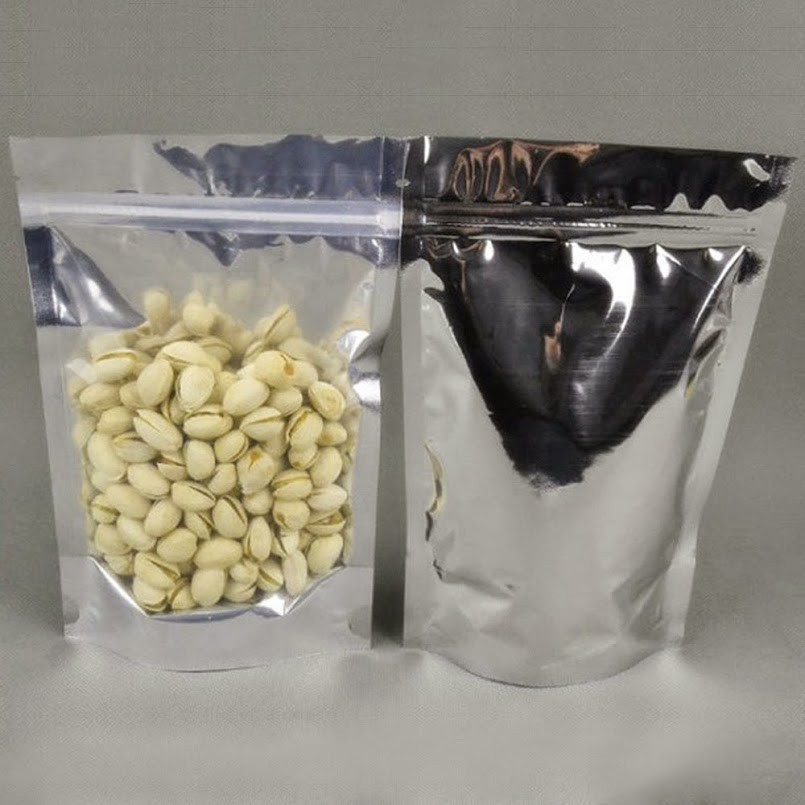 Túi Zip 1 mặt trong