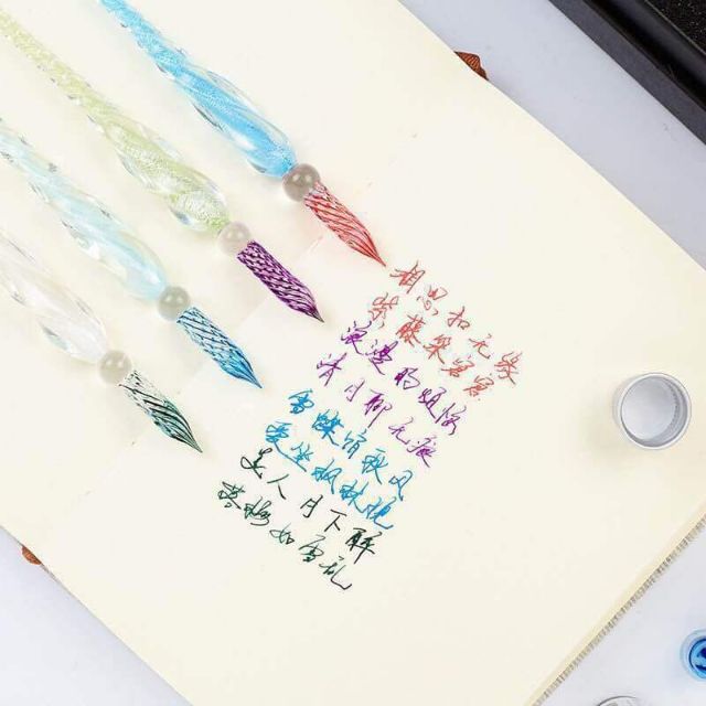 [Tặng Quà] Bút pha lê cao cấp luyện viết chữ đẹp, chữ Hán, chữ Trung Quốc, chữ thư pháp