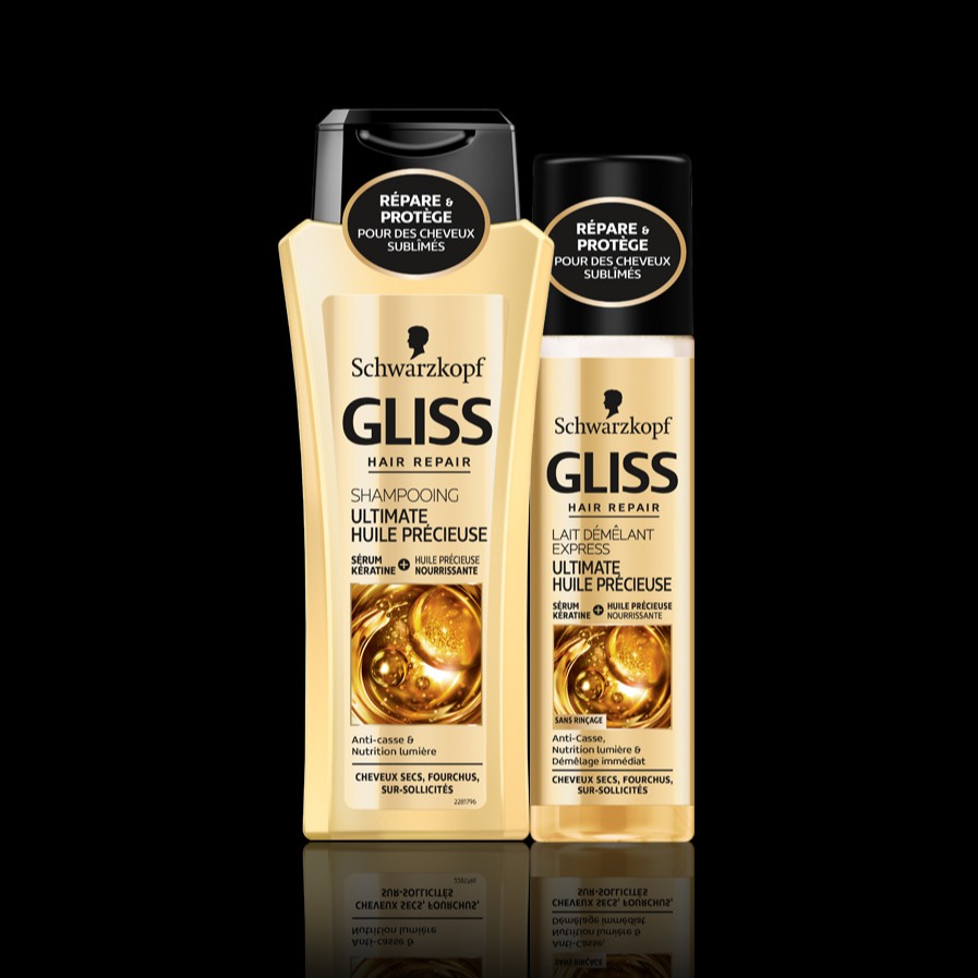 Dầu gội Schwarzkopf Gliss - 250ml xách tay từ Pháp