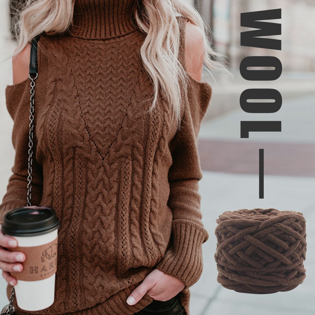 Cuộn len dệt kim bằng cotton pha trộn chuyên dụng cho may mặc