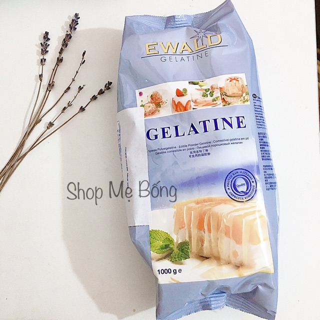 Bột Gelatine Đức 1kg