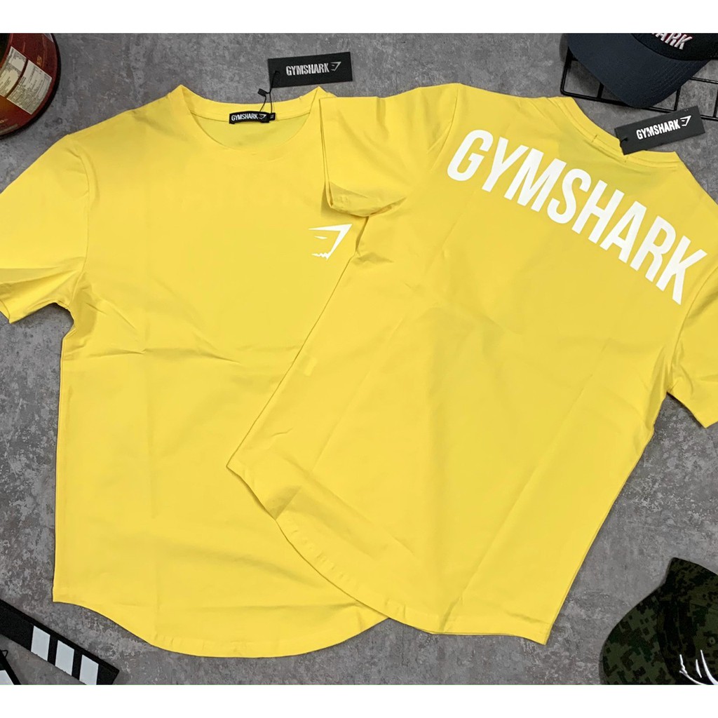 Áo Thun tay ngắn gymshark In Chữ sau lưng