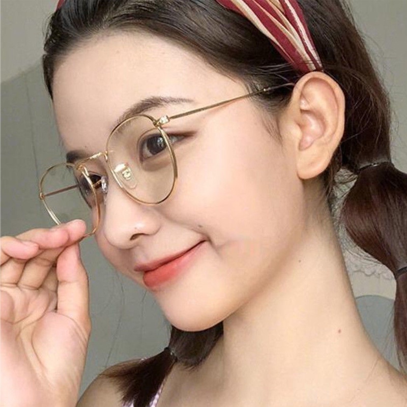 Mắt Kính Gọng Tròn Phong Cách Retro Cho Nam Và Nữ