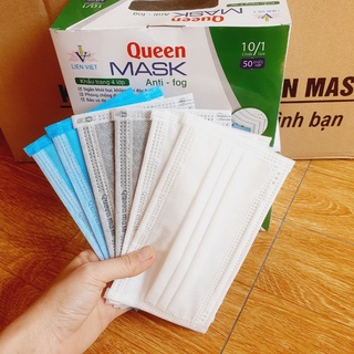Hộp 50 Chiếc Khẩu Trang Y Tế 4 Lớp Queen Mask