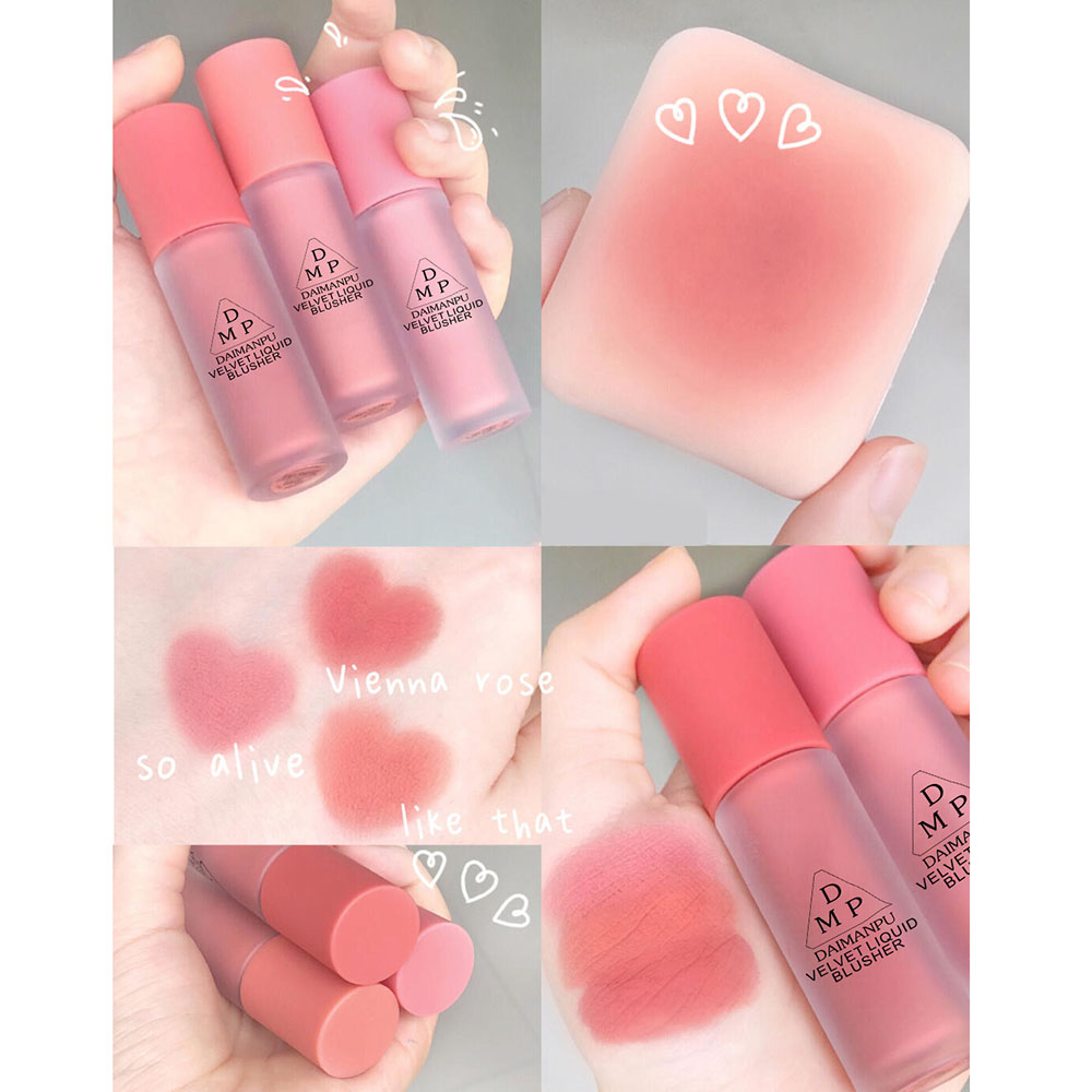 (Hàng Mới Về) Má Hồng Dạng Lỏng Chống Thấm Nước Dưỡng Ẩm Làm Trắng Và Sáng Da Cho Nữ | BigBuy360 - bigbuy360.vn