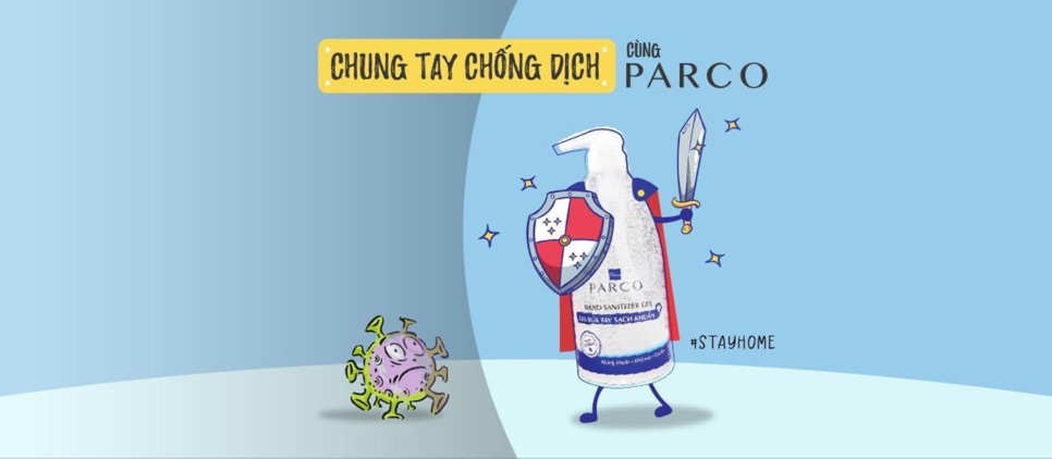 Gel Rửa Tay Khô PARCO - 90ml,chứa 70% Alcohol tiêu diệt đến 99.9%, Đặc biệt không làm khô da tay. | BigBuy360 - bigbuy360.vn