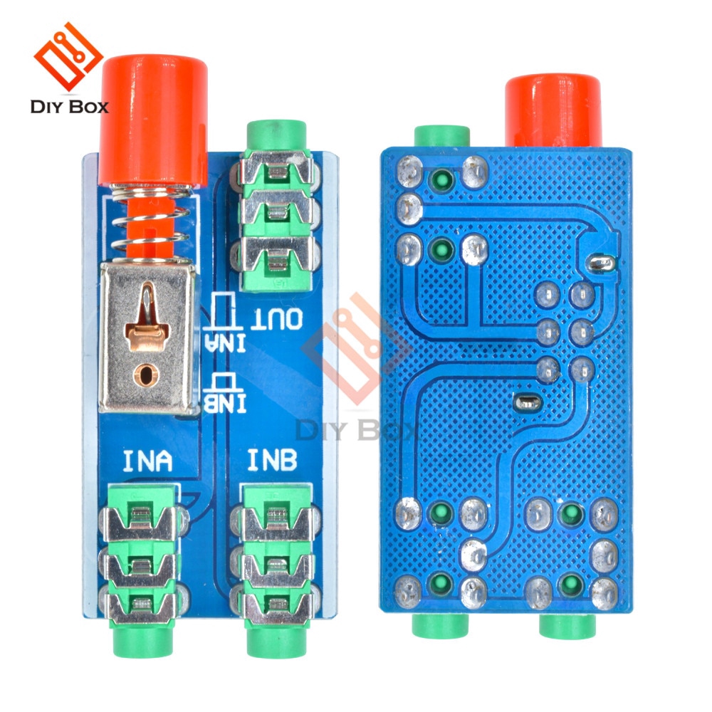 Audio Switching Board 3.5mm A / B Audio Input Block Optional Select Output Type Module One Audio Input to two Audio Output | BigBuy360 - bigbuy360.vn