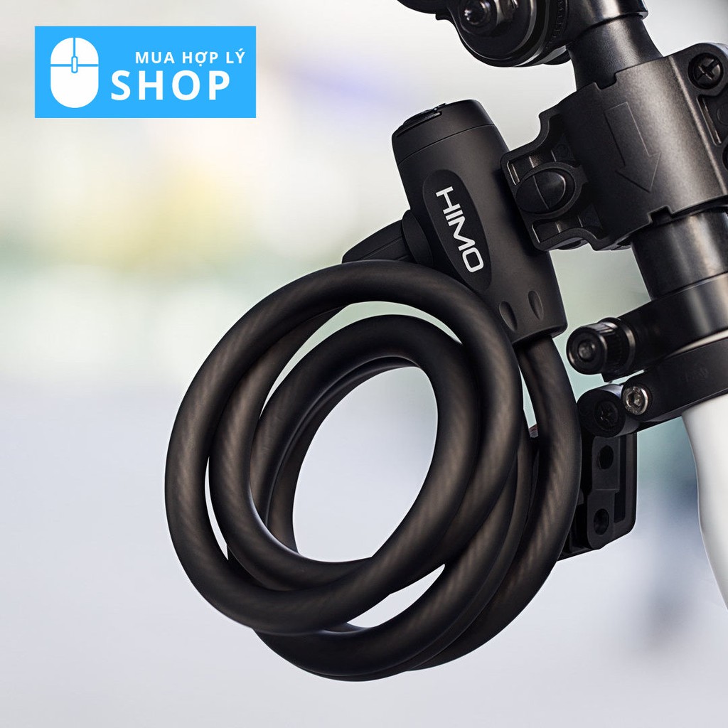 Bộ Khóa Dây Cáp Xiaomi Youpin HIMO  L150 Chống Trộm Xe đạp, Xe đạp điện - Hàng Nhập Khẩu