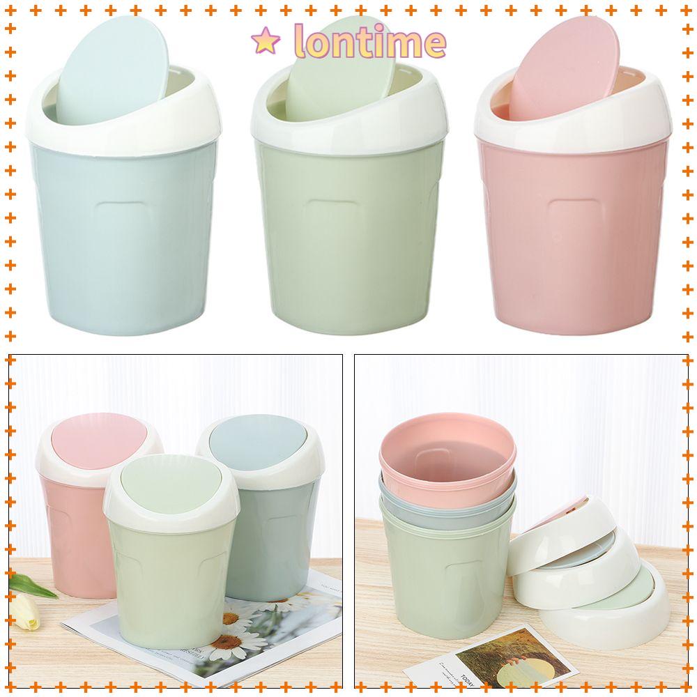 Thùng rác để bàn mini bằng nhựa nhiều màu sắc tùy chọn tiện lợi dành cho nhà bếp phòng khách