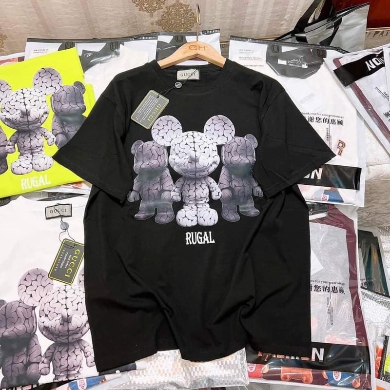 Áo thun nữ dáng thụng free size túi zip co dãn 4 chiều
